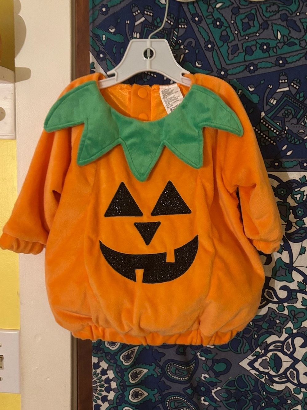 Pumpkin costume infants